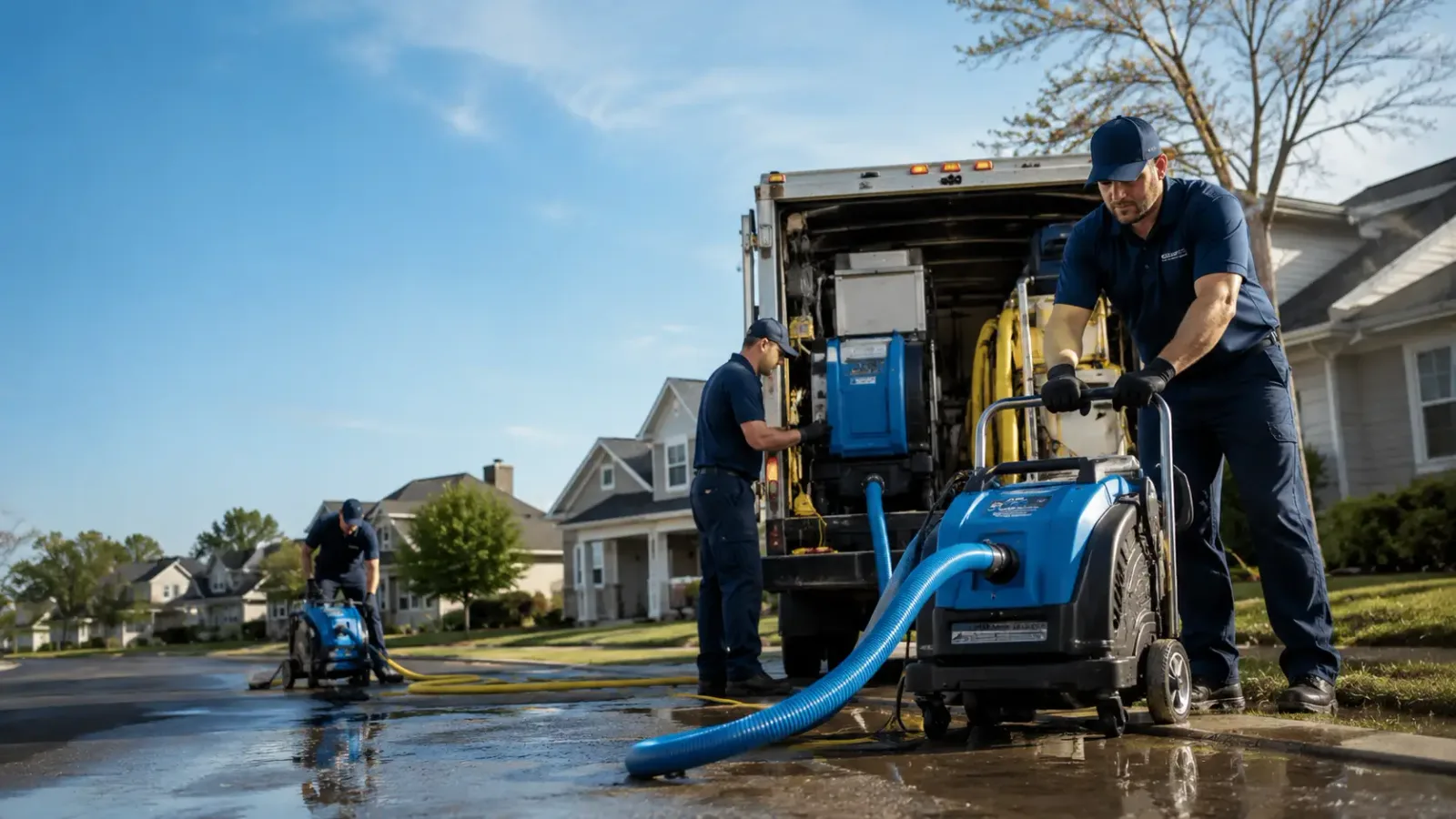 Flood Damage Cleanup in Delaware Water Gap, PA